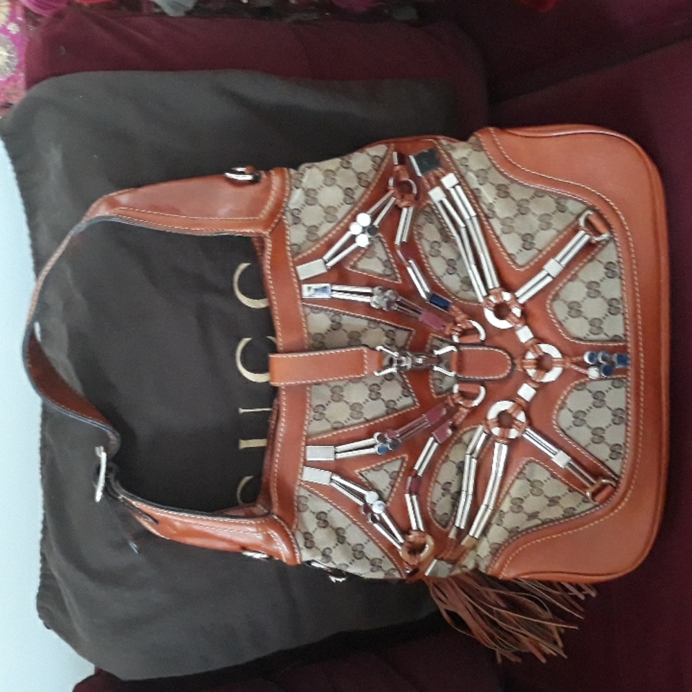 Gorgeous large authentic Guccu Hobo Bag